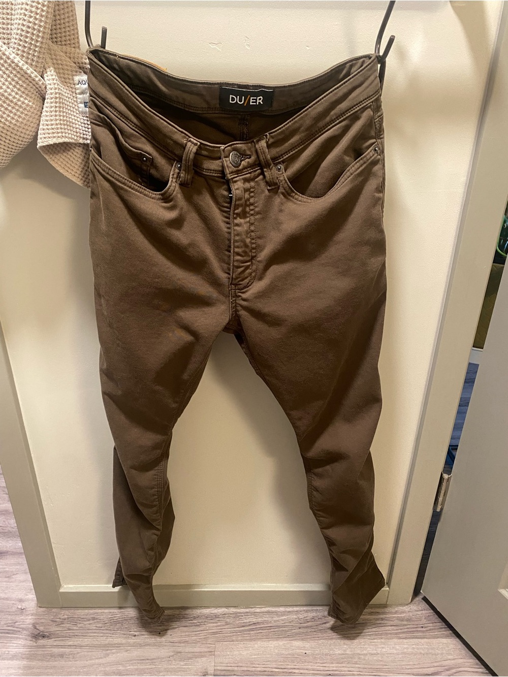 DU/ER Men's Green N2X Relaxed Taper Jeans - 30x30